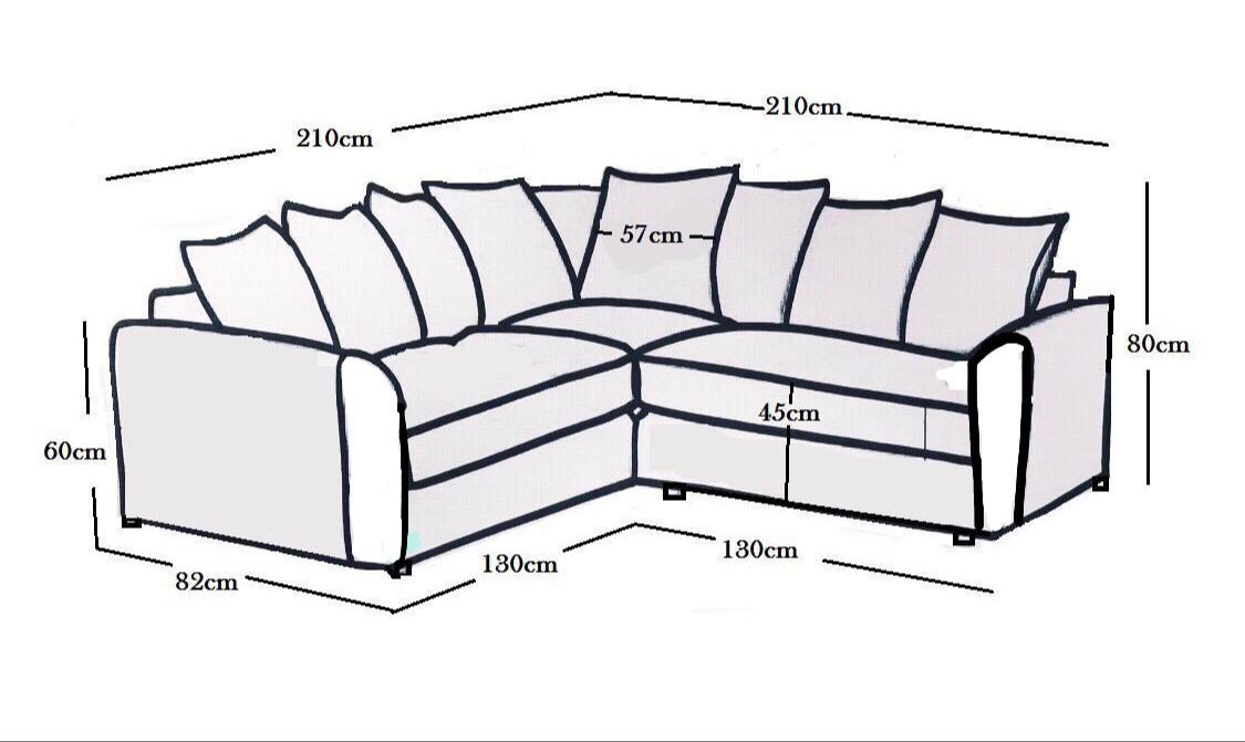 Jumbo Cord Dylan Sofa Collection – 3-Seater, 2-Seater, 4-Seater, L-Shaped, Corner, & More