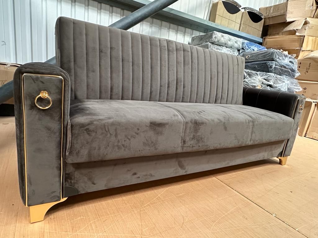 Violet Grey Sofa Bed