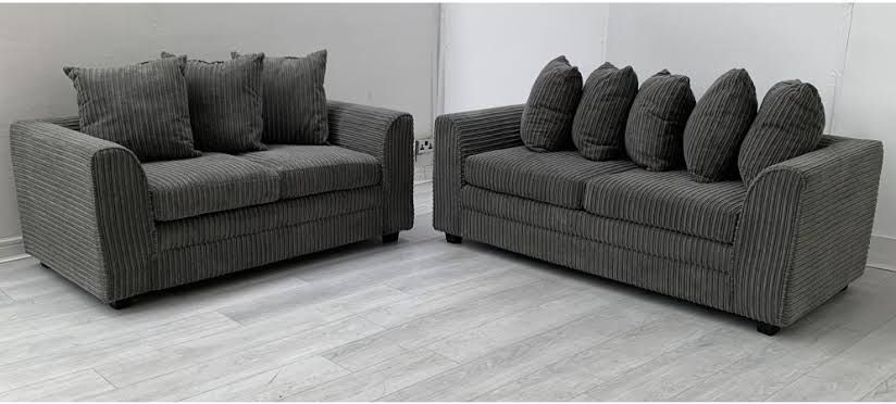 Jumbo Cord Dylan Sofa Collection – 3-Seater, 2-Seater, 4-Seater, L-Shaped, Corner, & More